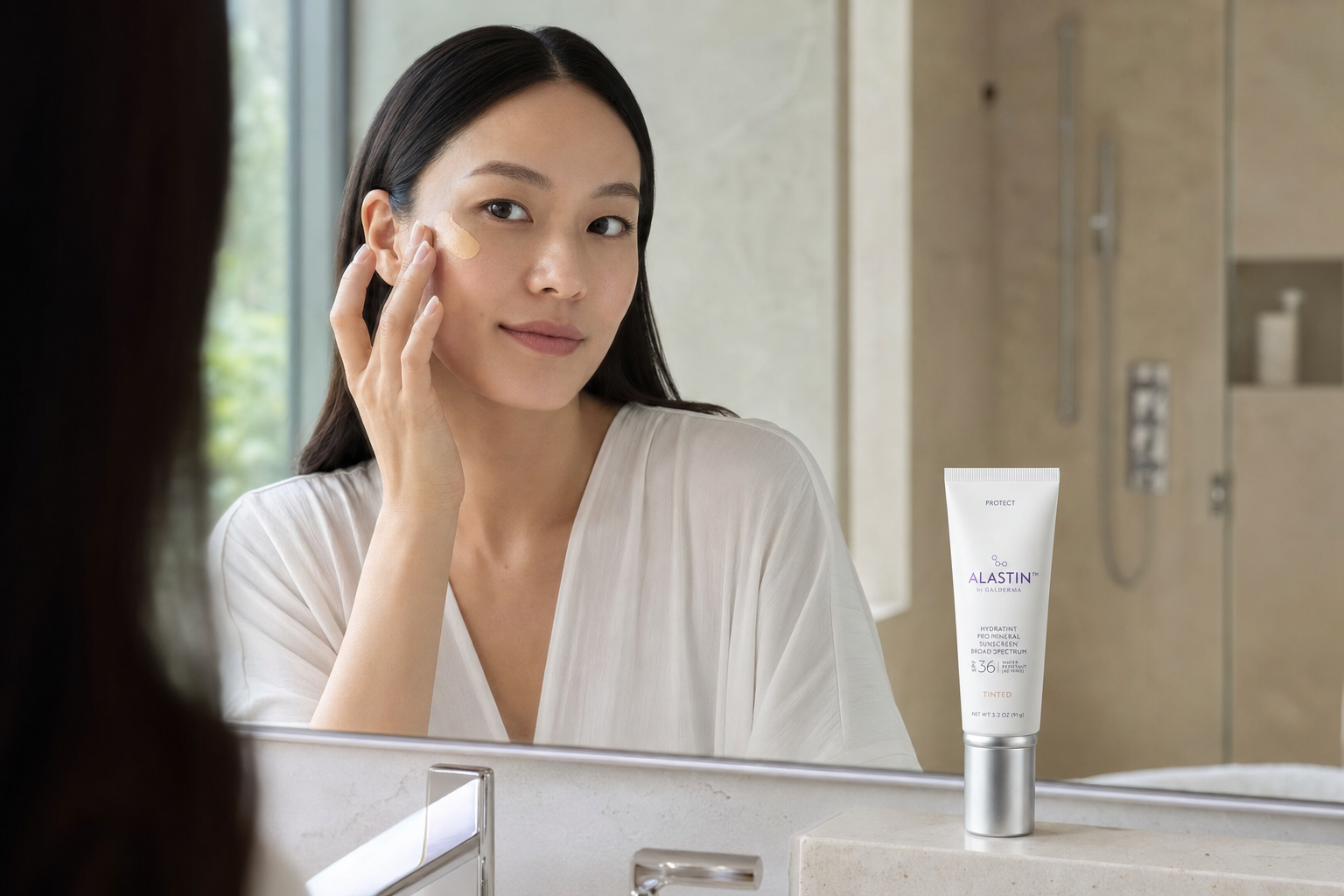 The last skincare step. The first step in protection.